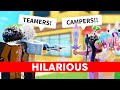 Trolling each other in roblox mm2 funny