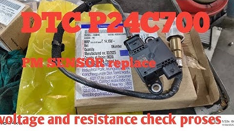 "Unlocking the Secrets of DTC P24C700: Master Particulate Matter Sensor Testing & Replacement!"