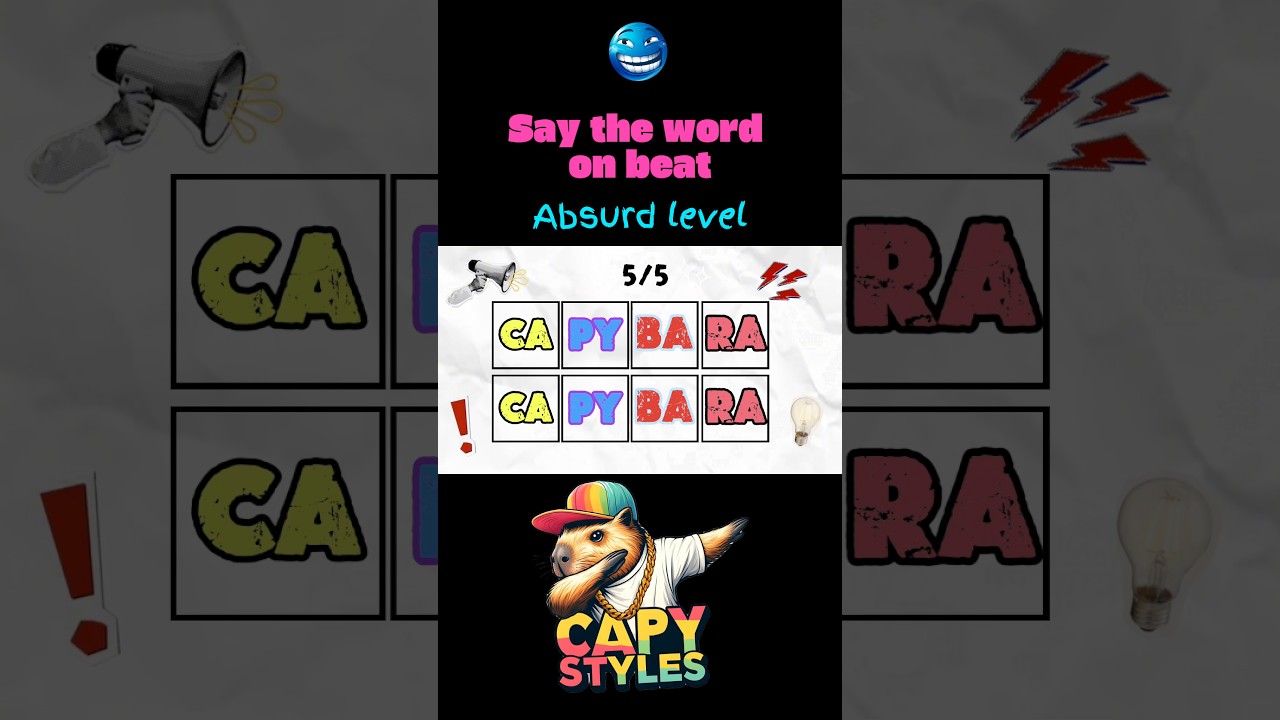 Say the word on beat 