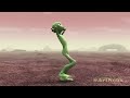 Alien vert  qui danse DAME TU COSITA