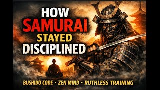 How Samurai Stayed Disciplined: The Ancient Code That Built Unbreakable Minds