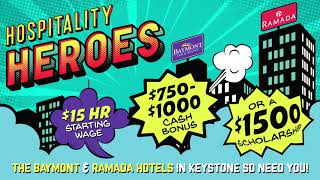 Now Hiring Hospitality Heroes