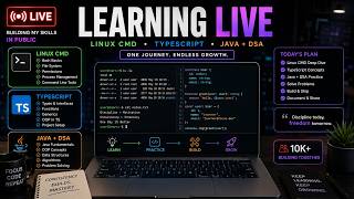 Linux Command Line + TypeScript + Java DSA LIVE Coding Session