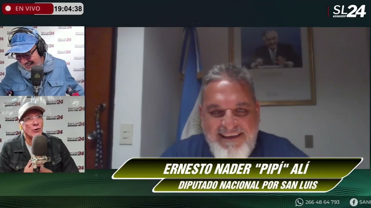 “Pipí” Alí lanzó una dura crítica: “San Luis tiene récord mundial de funcionarios” 🚨🏛️