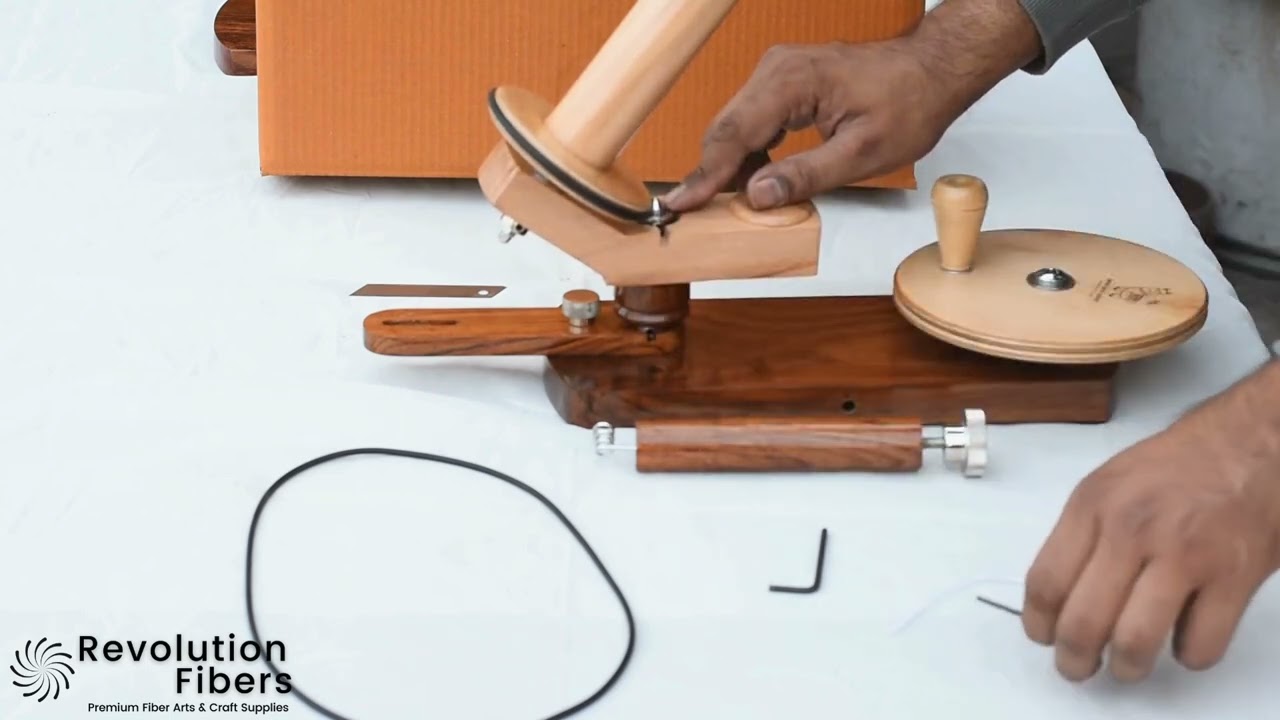 Jumbo Yarn Ball Winder | Professional Grade | Hardwood Maple