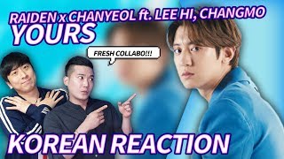 🔥(ENG) KOREAN RAPPERS react to Raiden X 찬열 CHANYEOL 'Yours (Feat. 이하이, 창모)' 🔥