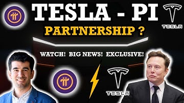 FINALLY! TESLA - PI NETWORK PARTNERSHIP? Exciting News for Pioneers: ELON MUSK REVEALED? WATCH THIS!