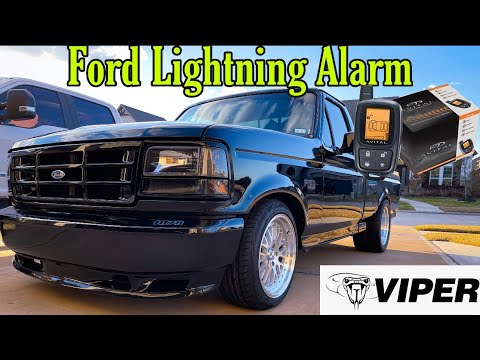 Ford Lightning Alarm Install. How To Install A Remote Start Alarm Completely.