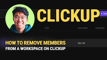 Leden verwijderen uit een werkruimte op ClickUp: eenvoudige handleiding!
