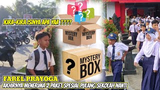 ISINYA KIRA-KIRA APA YAA ⁉️FAREL PRAYOGA AKHIRNYA TERIMA 2 PAKET SPESIAL PULANG SEKOLAH NANTI.