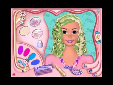 Barbie Salon De Belleza Arreglando A Barbie Youtube