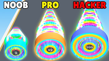 NOOB vs PRO vs HACKER in Ray Gun Run
