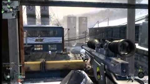 COD Black Ops L96A1 Hardscope Sniping Montage