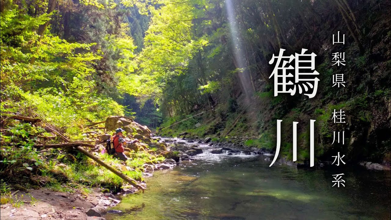 Yamanashi, Tsurukawa] A newly discovered, relaxing small stream