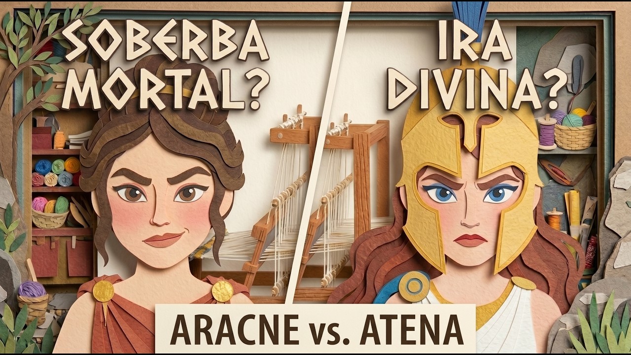 O Mito de Aracne: A Mulher que Desafiou Atena