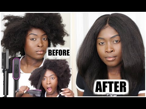 वीडियो: अफ्रीकी अमेरिकी बालों पर स्ट्रेटनिंग कॉम्ब्स का उपयोग कैसे करें: 7 कदम