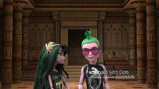 Cleo s Secret Monster High Story with Toys and Dolls Sniffycat