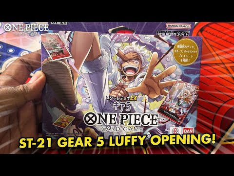 one piece card game st21 TCG Starter Deck EX: Gear 5 (ST21) The game will be released worldwide later in 2022. One Piece Trading Card Game