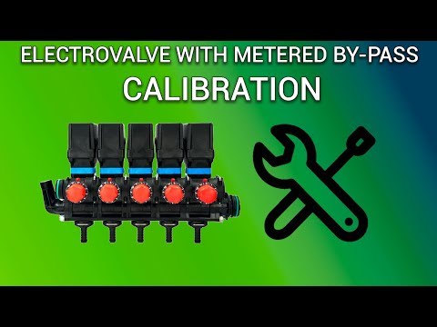 Electrovalve with Metered By-pass calibration