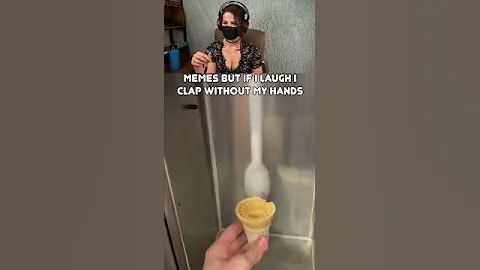 if I laugh I clap my pt ice cream #memes  #shorts