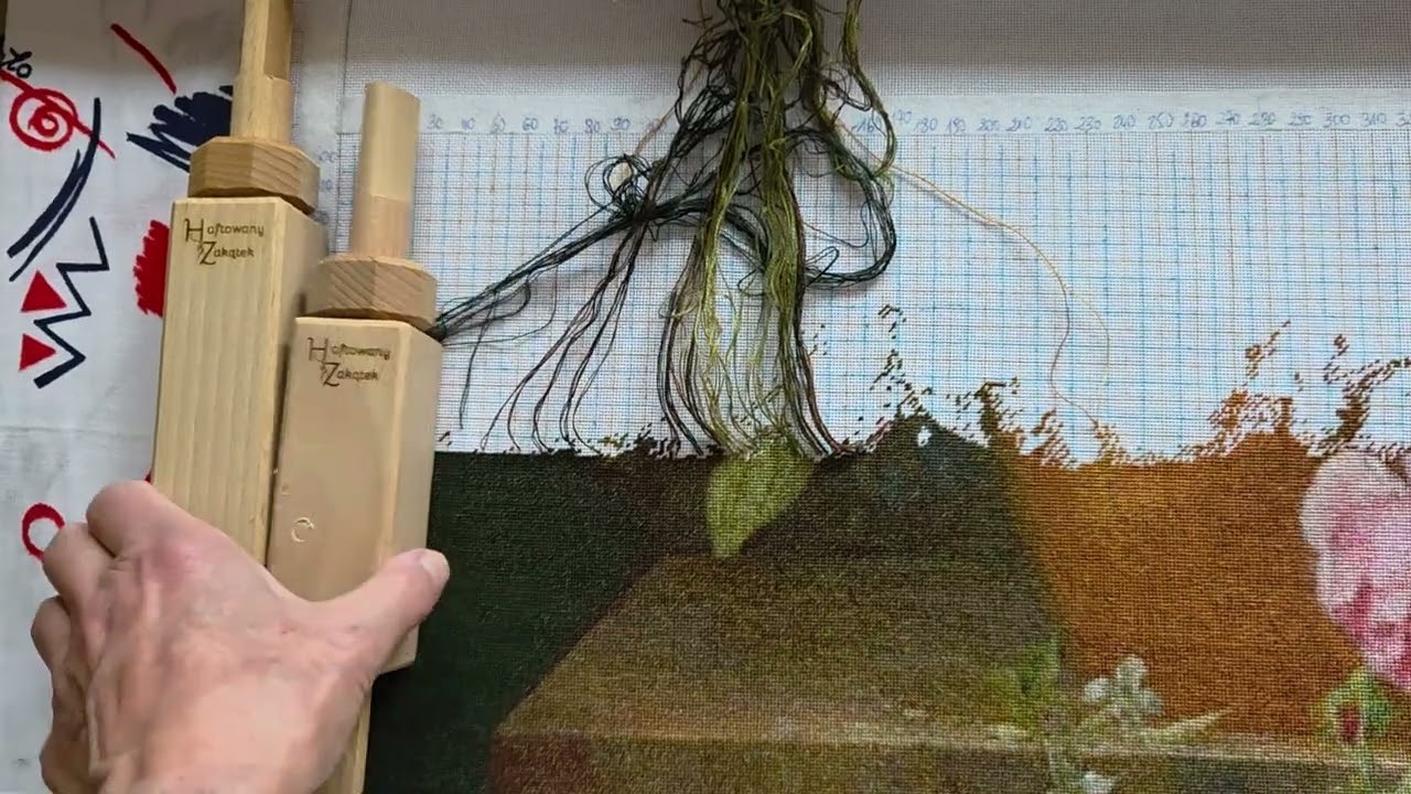 Golden Kite 2170, obraz haftowany półkrzyżykiem, 19,5%