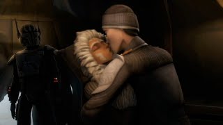 Lux Bonteri kisses Ahsoka - Star Wars The Clone Wars