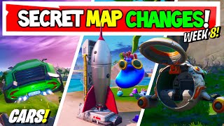 Fortnite | All SECRET MAP CHANGES | CARS GAMEPLAY | Spaceship Found! v13.40 (Xbox, PS5, PC, Mobile)