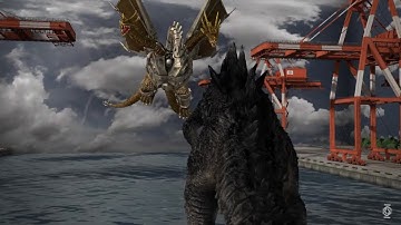 GODZILLA PS4: Godzilla 2014 vs Mecha-King Ghidorah