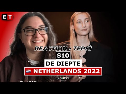 REACTION ? S10 - De Diepte (Eurovision 2022 ?? Netherlands)