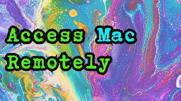 Hoe ik op afstand toegang krijg tot mijn Mac - Extern bureaublad Mac | Scherm delen Mac vanaf een...