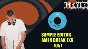 Renoise - Sampler Editor - Amen Break FXs (05)