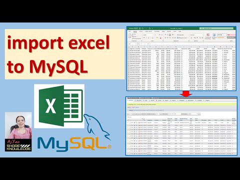 วีดีโอ: ฉันจะนำเข้าตารางไปยัง MySQL ได้อย่างไร