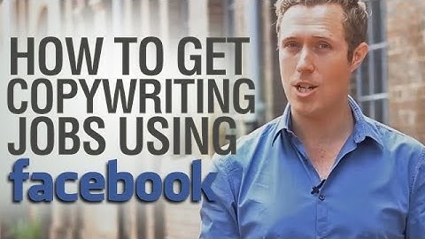 @JesseForrest  How To Get Copywriting Jobs Using Facebook