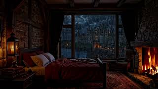 Echoing Thunder Through Forgotten Castle Walls 🏰Atmospheric Gothic Soundscape for Deep Sleep Tonight