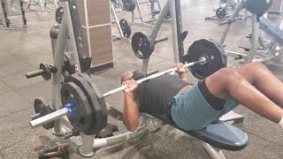 295lb(8×) Strict Bench Press PR