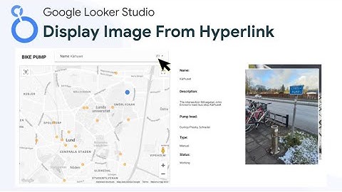 Looker Studio: Display queryable images from hyperlink | Dashboard