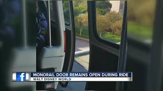 Video shows Disney World monorail open while moving