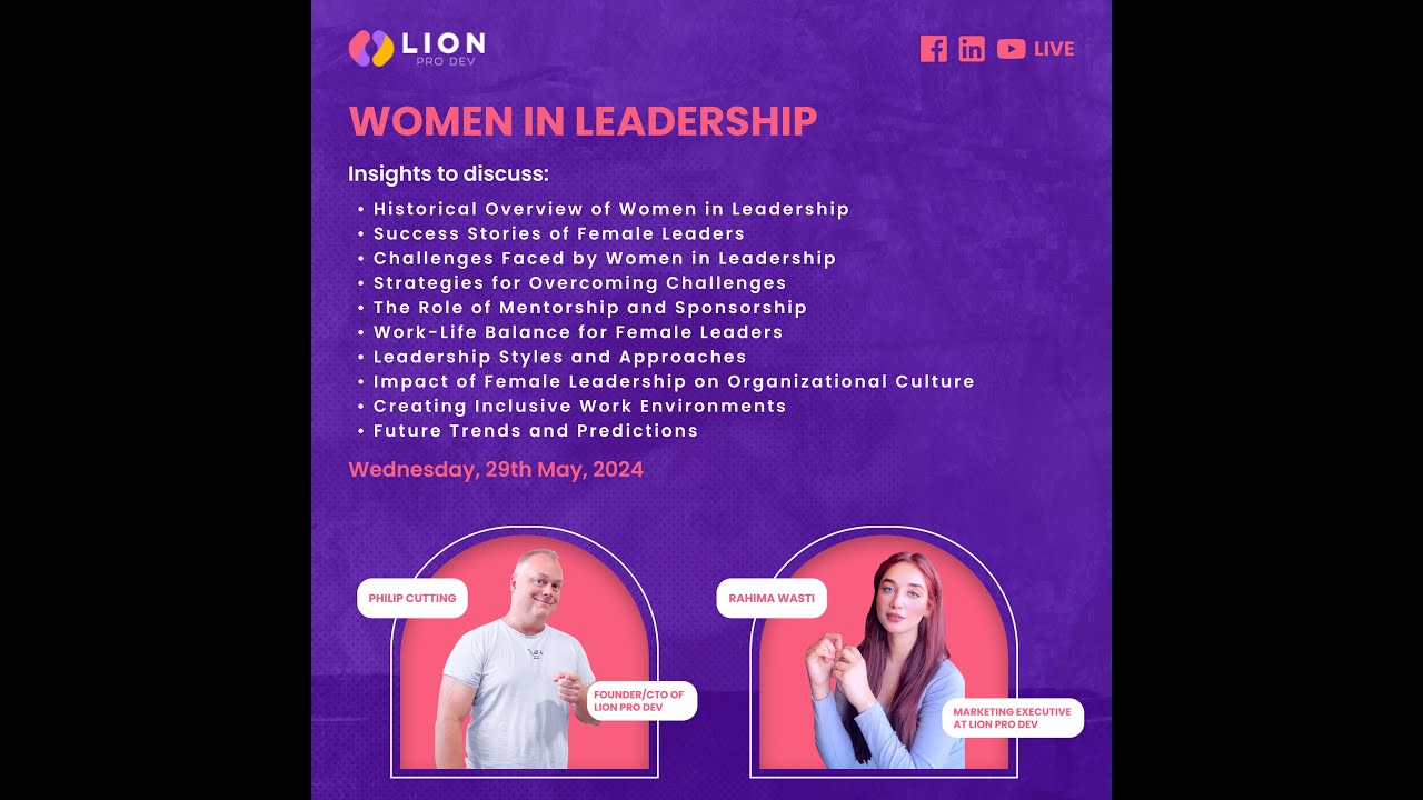 Women In Leadership: Breaking Barriers and Shaping the Future - YouTube