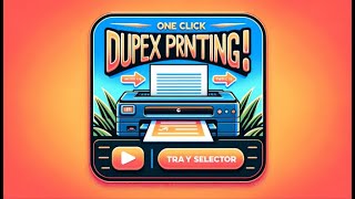 Duplex Printing in With Tray Selector
