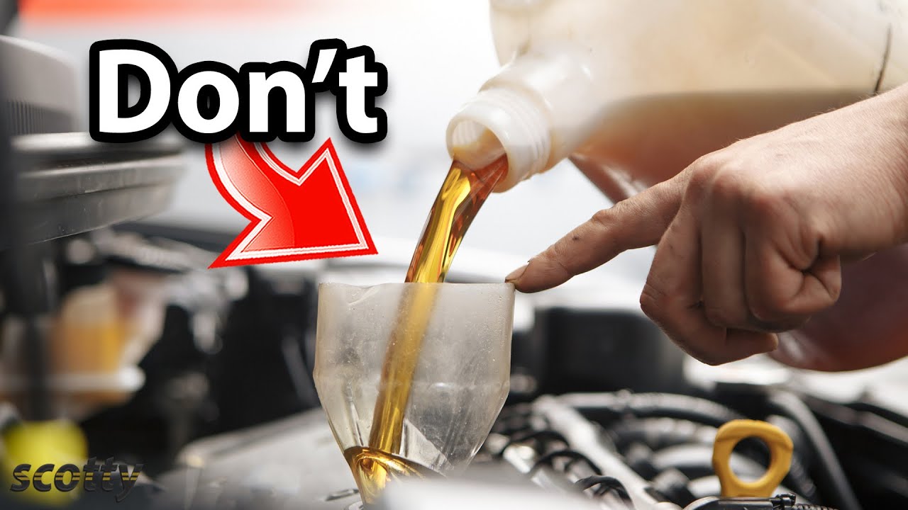 Here’s Why Pouring Engine Oil Like This Will Destroy Your Car - YouTube