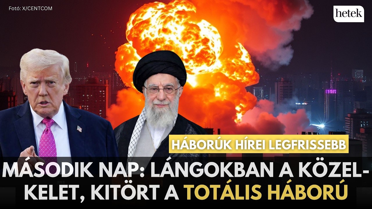 Kitört a totális háború, példátlan bosszút ígér Irán, hatalmas robbanások Teheránban
