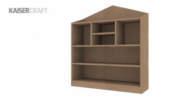 How to Construct Kaisercraft BTP Ornate Storage Unit (SB2221)