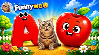⭐️Learn ABC Alphabet A to Z 🎵| ABCPhonics Song for Toddlers & Preschool Kids 🔤