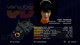 WipEout Fusion [PCSX2]: All AG League Playthrough (Ship: Van-Uber [Nami Mishima]) [MAX UPGRADES MOD]