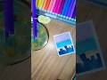 NIGHT LIFE✨ #art #youtubeshorts #drawing #diy #btsstationary #painting #stationarycollection #doms
