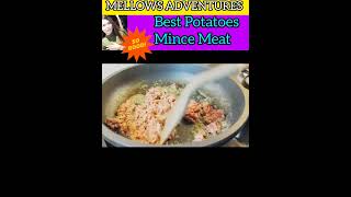 Satisfying Potato Mincemeat | Easy Recipe | MELLOWS ADVENTURES #Shorts