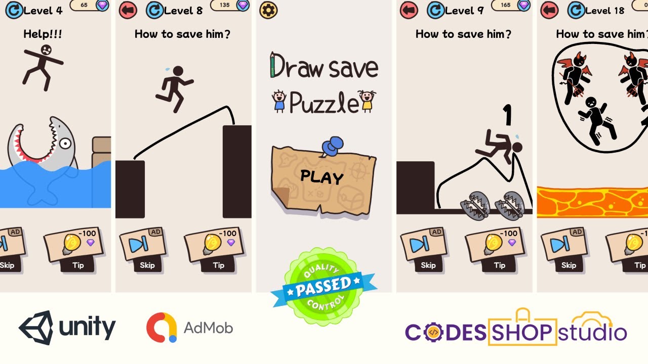 Draw Save Puzzle