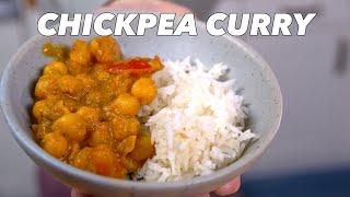 Super Simple, Super Tasty Chickpea Curry Recipe