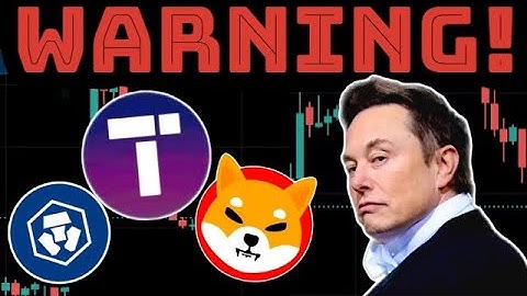 WARNING for ALL Tectonic, CRO, and SHIB holders - ELON MUSK PUMPS Crypto!