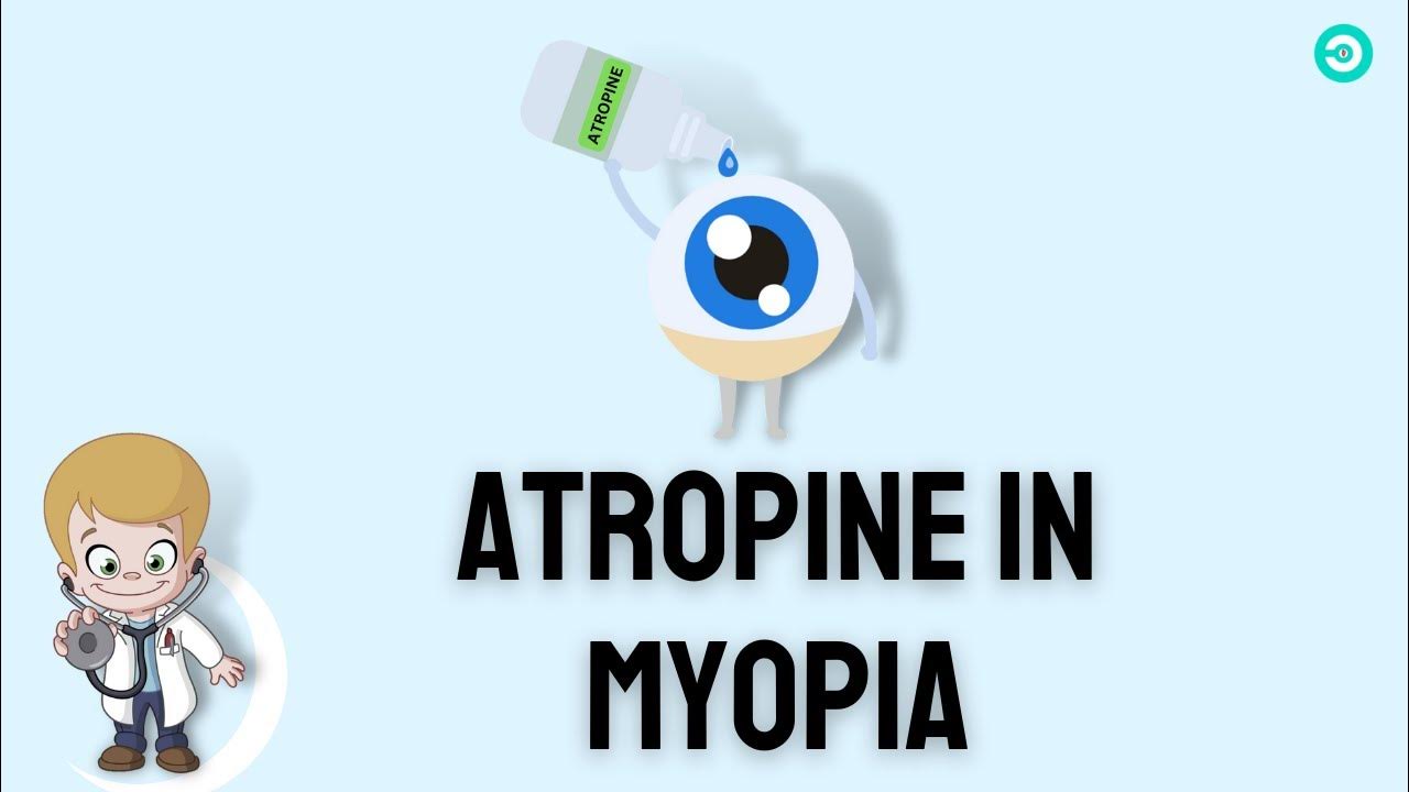How atropine works in myopia nearsightedness control youtube
